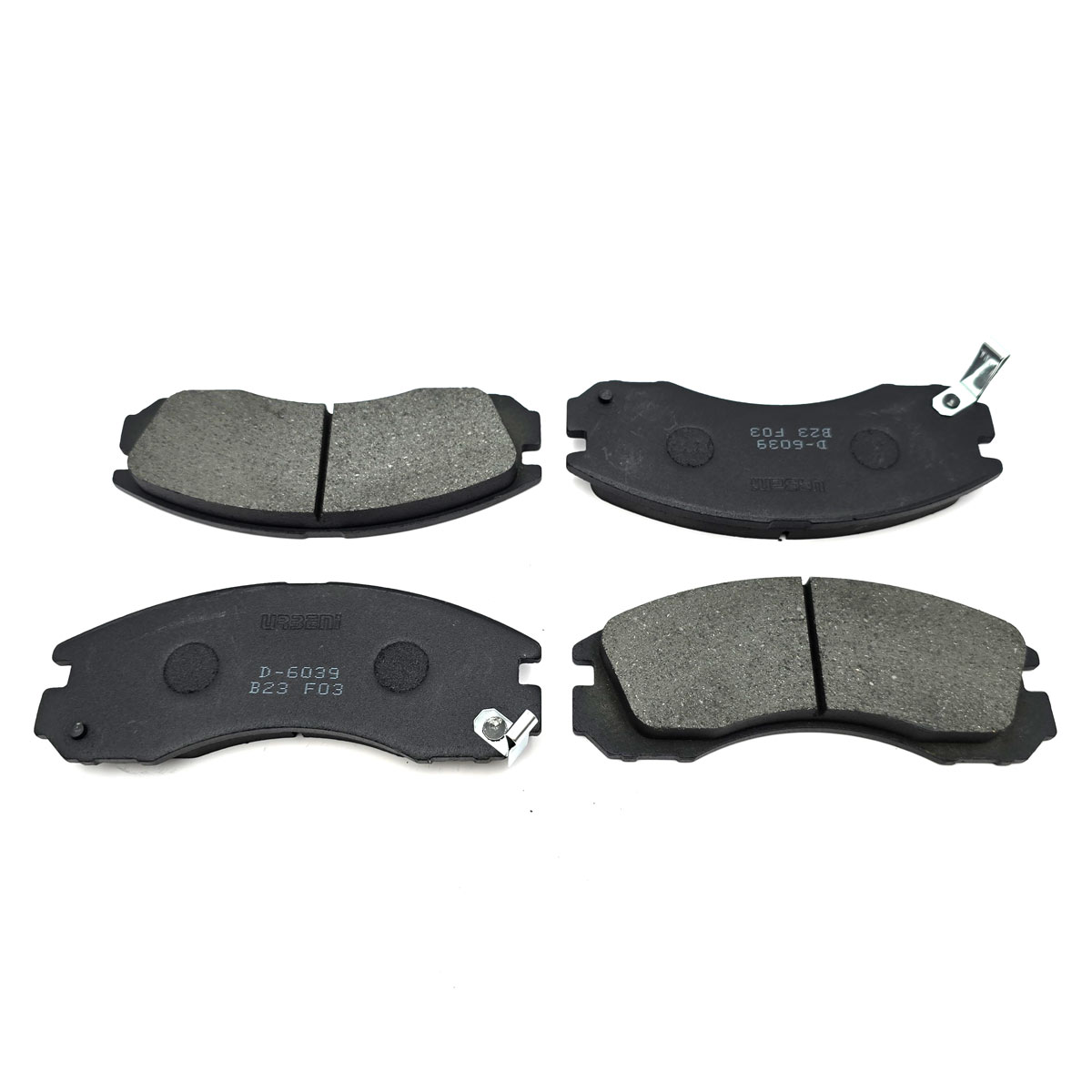 Тормозные колодки передние URBENI 067111