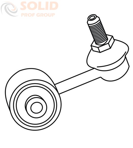 Стойка стабилизатора переднего (серьга)