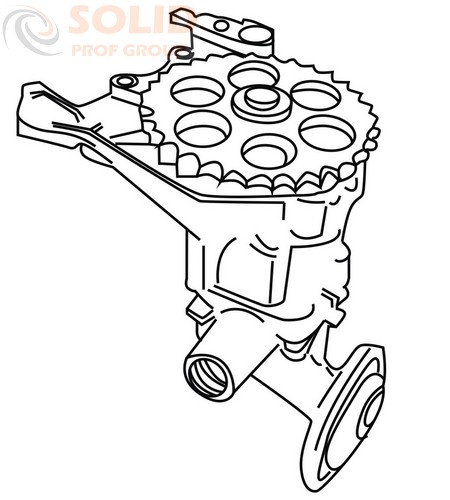 Масляный насос 32 зуб