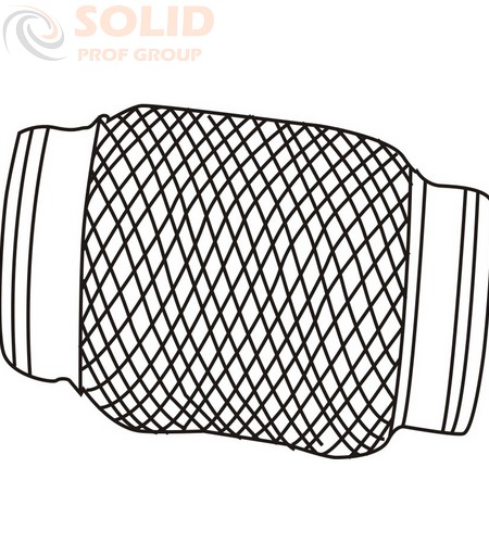 Гофра глушителя 51*220 Ин-лок