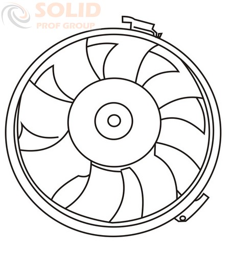 Вентилятор охлаждения радиатора