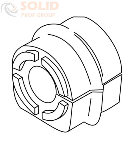 Втулка стабилизатора переднего