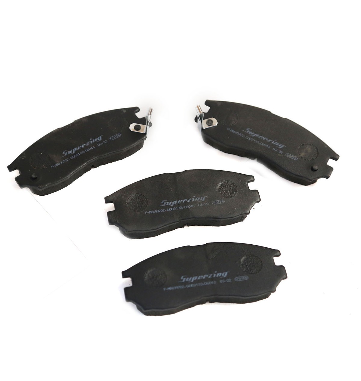 Тормозные колодки передние Superzing 43238
